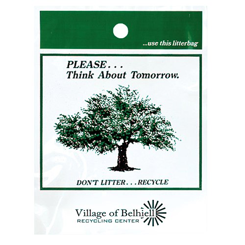 Litter Bag - Think About Tomorrow Main Image