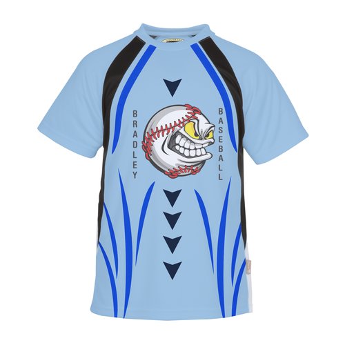 Athletic Colorblock Performance Tee - Dye-Sublimated Main Image