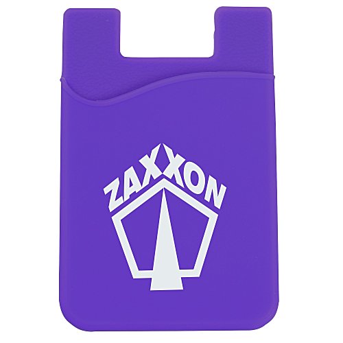 Adhesive Cell Phone Wallet Main Image