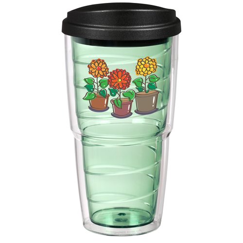 Full Color Swirl Insulated Travel Tumbler - 24 oz. Main Image