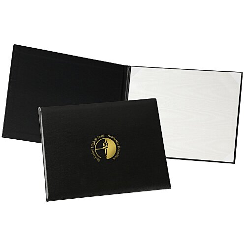 Single Award Folder - Ribbon Corners Main Image