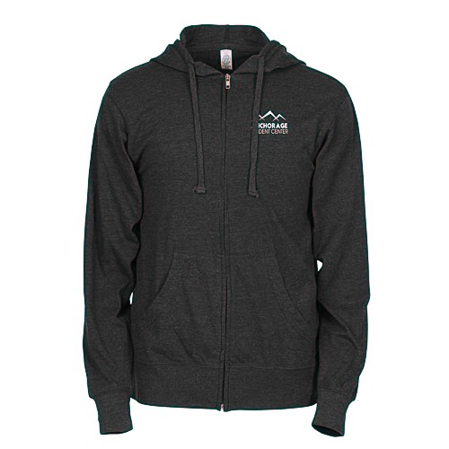 Independent Trading Co. 4.5 oz. Full-Zip Hoodie - Screen Main Image