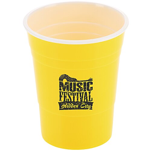 Reusable Plastic Party Cup - 16 oz Main Image