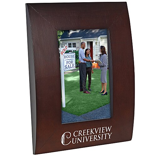 Curved Wood Frame - 4" x 6" Main Image