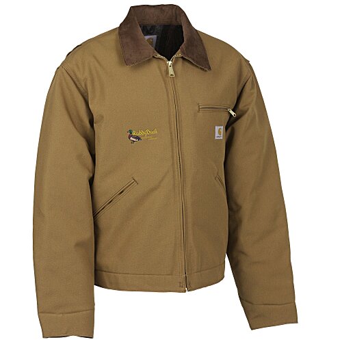 Carhartt Duck Detroit Jacket - Blanket Lined - 24 hr Main Image