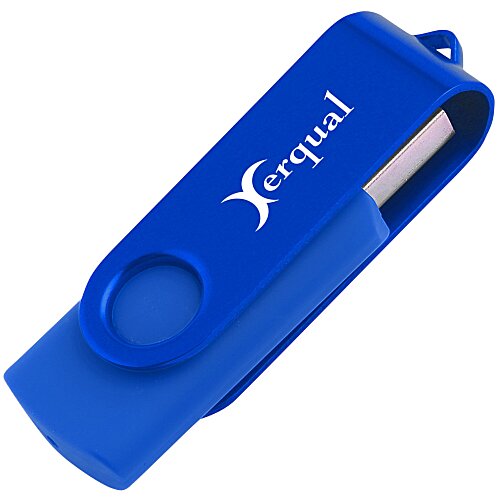 Swing USB Drive - Color - 1GB - 24 hr Main Image