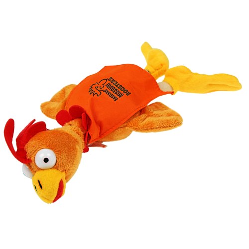 Flying Crowing Rooster Main Image