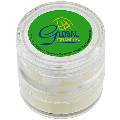 Double Stack Lip Moisturizer with Peppermints Main Image