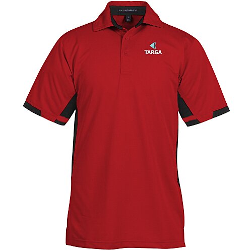 Colorblock Ottoman Performance Polo - Men's Main Image