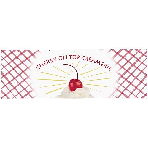Value Indoor Banner - 3' x 12' - 24 hr Main Image