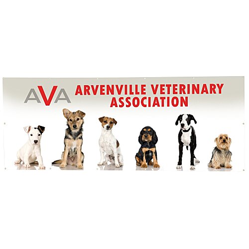 Value Indoor Banner - 4' x 10' - 24 hr Main Image