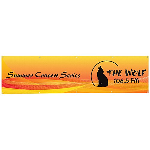 Value Outdoor Banner - 2' x 8' - 24 hr Main Image