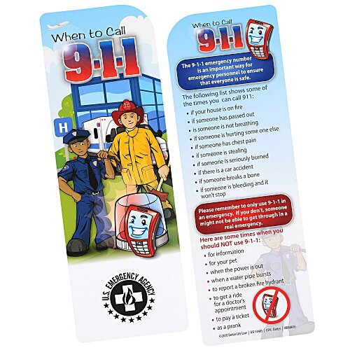 Just the Facts Bookmark - 911 Main Image