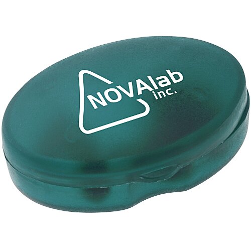 Oval Pill Box - Translucent Main Image