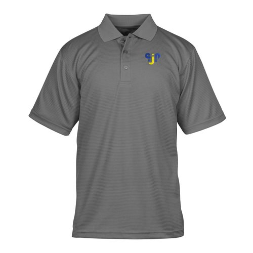 Cool & Dry Mini-Check Jacquard Polo - Men's Main Image