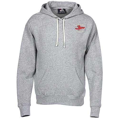 J. America Tri-Blend Hoodie - Embroidered Main Image