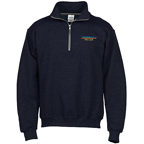 Gildan Heavy Blend Vintage 1/4-Zip Sweatshirt - Embroidered Main Image
