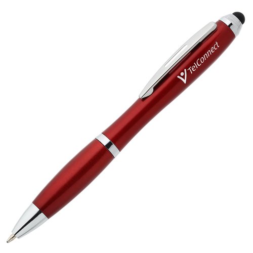 Curvy Stylus Twist Pen - Metallic - 24 hr Main Image