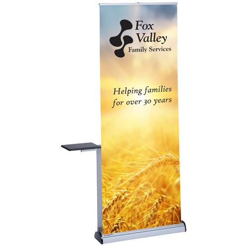 Imagine Quick Change Retractable Banner Display with Table Main Image