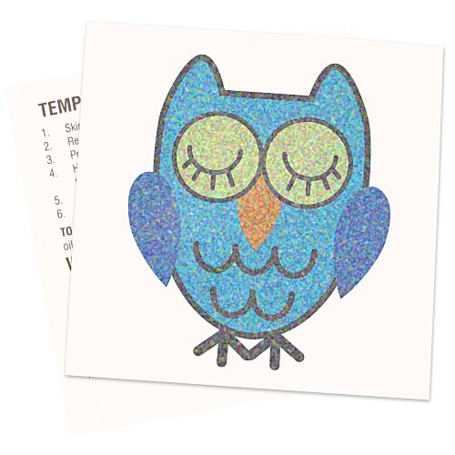 Glitter Temporary Tattoo - 2" x 2" Main Image