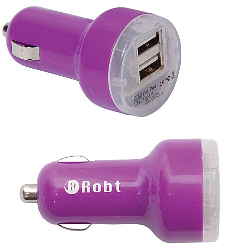 Dual Port USB Car Charger Main Image