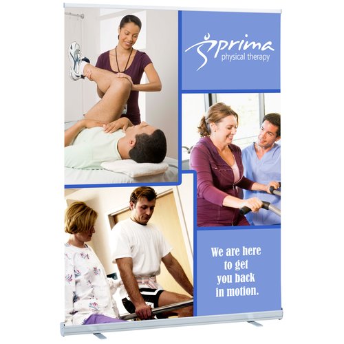 Economy Retractable Banner Display - 59-3/4" Main Image