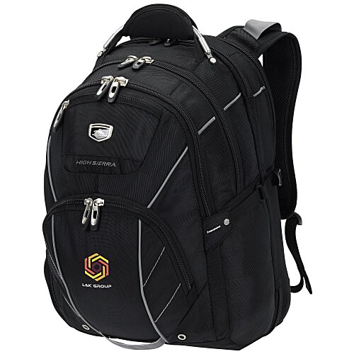 High Sierra Elite Fly-By 17-inch Laptop Backpack - Embroidered Main Image