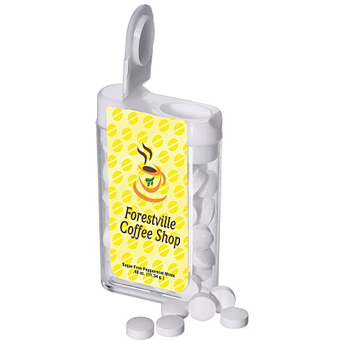 Flip Top Dispenser with Sugar-Free Mints - 24 hr Main Image