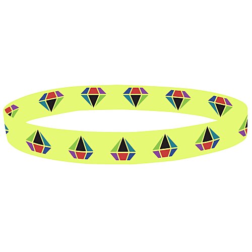 Stretchy Elastic Headband - Full Color - 3/4 inch Main Image