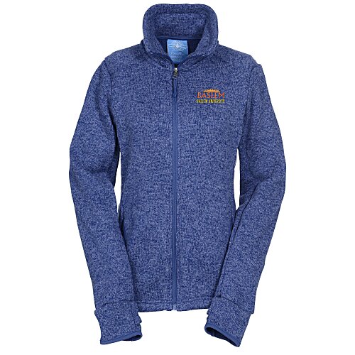 Heathered Fleece Jacket - Ladies' Main Image
