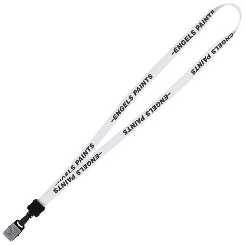 Lanyard - 5/8" - 34" - Large Metal Bulldog Clip - 24 hr Main Image