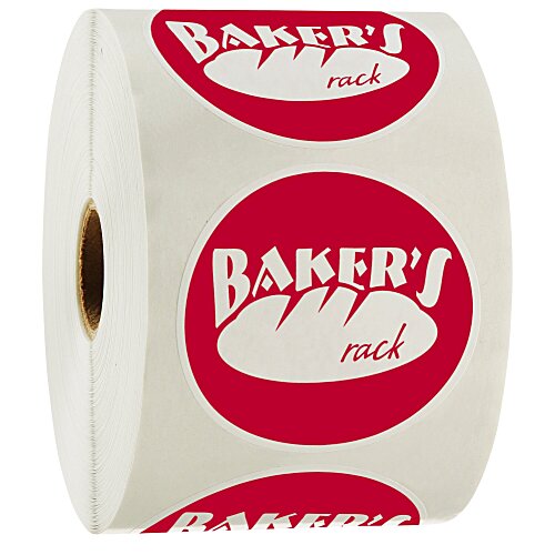 Value Sticker by the Roll - Circle - 1" - 24 hr Main Image