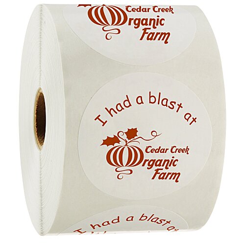 Value Sticker by the Roll - Circle - 2-1/2" - 24 hr Main Image