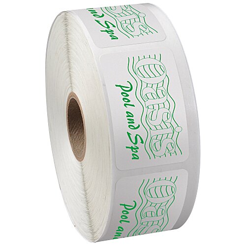 Value Sticker by the Roll - Rectangle - 1-1/4" x 2" - 24 hr Main Image