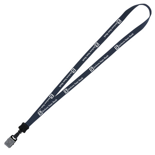 Lanyard - 5/8" - 36" - Large Metal Bulldog Clip Main Image