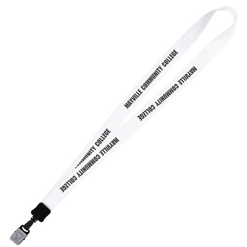 Big Lanyard - 7/8" - 34" - Large Metal Bulldog Clip Main Image