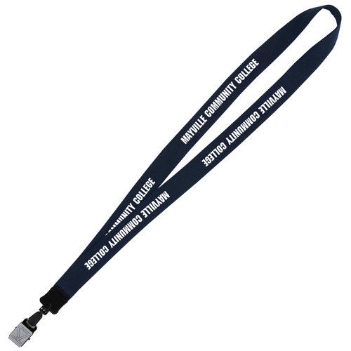 Big Lanyard - 7/8" - 32" - Large Metal Bulldog Clip - 24 hr Main Image