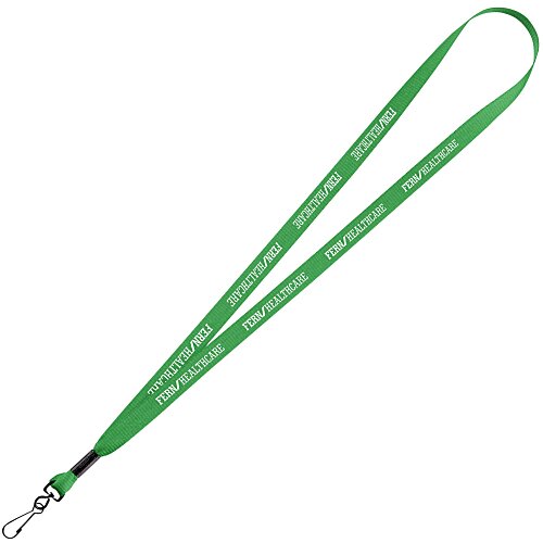 Economy Lanyard - 1/2" - Metal Swivel Snap Hook - 24 hr Main Image