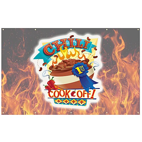 Value Indoor Banner - 5' x 8' Main Image