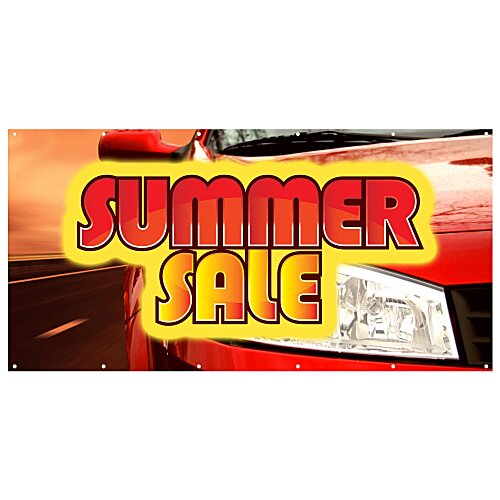 Value Outdoor Banner - 5' x 10' Main Image