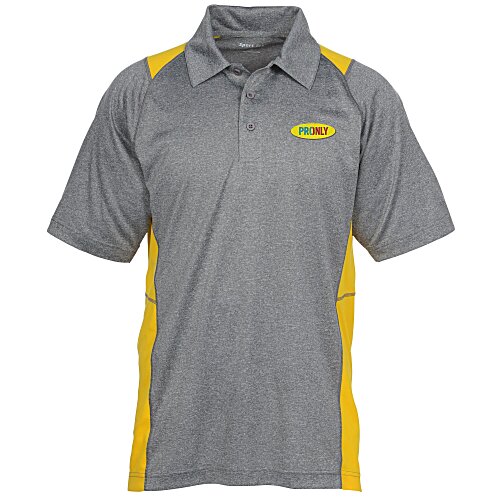 Heathered Challenger Colorblock Polo - Men's Main Image