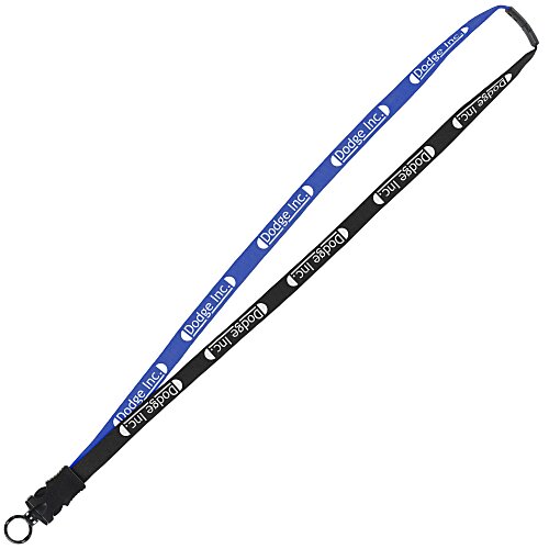 Two-Tone Cotton Lanyard - 5/8" - Snap Buckle Release Main Image