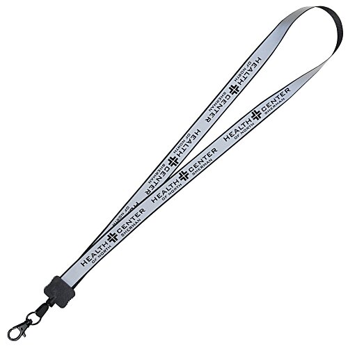 Reflective Lanyard - 3/4" - 32" - Metal Lobster Claw Main Image