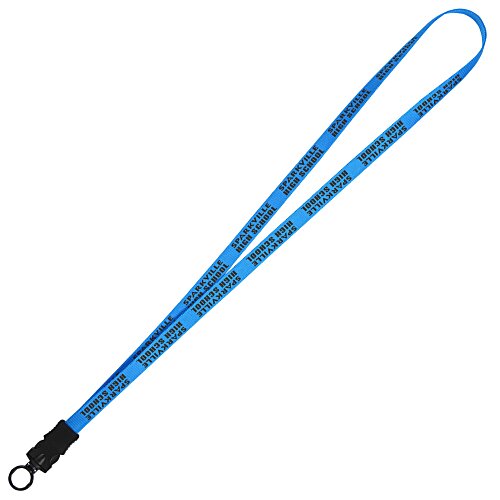 Smooth Nylon Lanyard - 1/2 inch - 32 inches - Snap Buckle Release Main Image