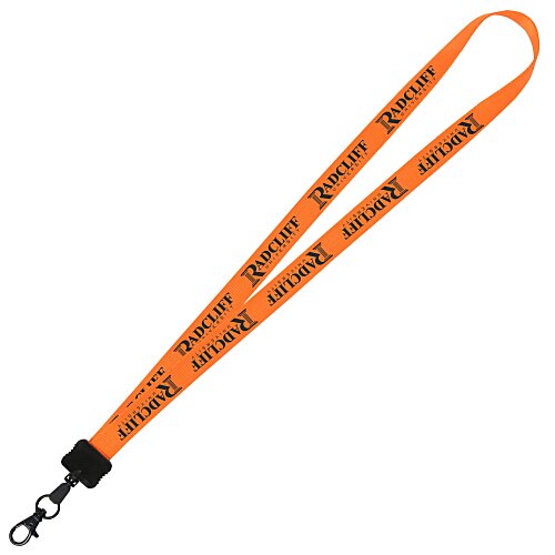 Smooth Nylon Lanyard - 3/4" - 34" - Metal Lobster Claw Main Image