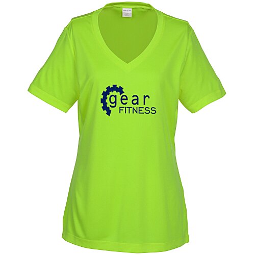Contender Athletic V-Neck T-Shirt - Ladies' - Screen Main Image