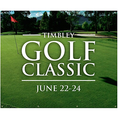 Value Indoor Banner - 5' x 6' - 24 hr Main Image