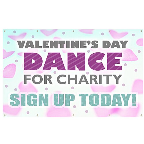 Value Indoor Banner - 5' x 8' - 24 hr Main Image