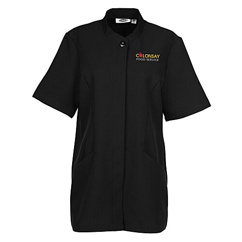 Hidden Placket Solid Housekeeping Tunic - Ladies' Main Image