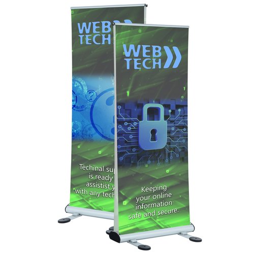 Four Season Trek Outdoor Double Sided  Retractor Banner Main Image